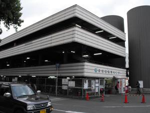 Parkhaus für Fahrräder in der Stadt Nara, 奈良自転車センター
